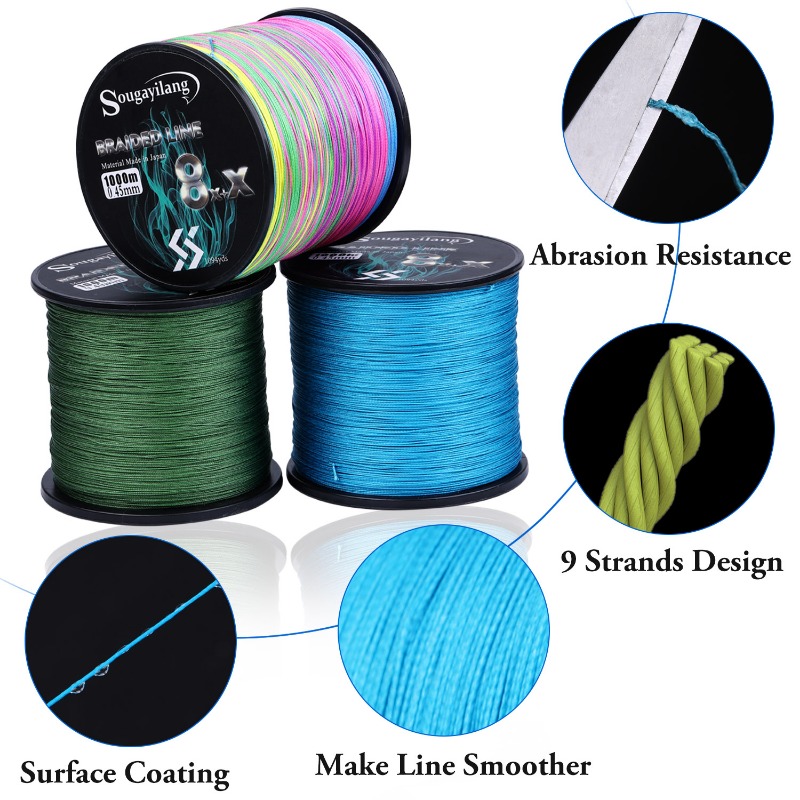 Sougayilang New 9 Strands PE F - Fish Finder Cable review and price
